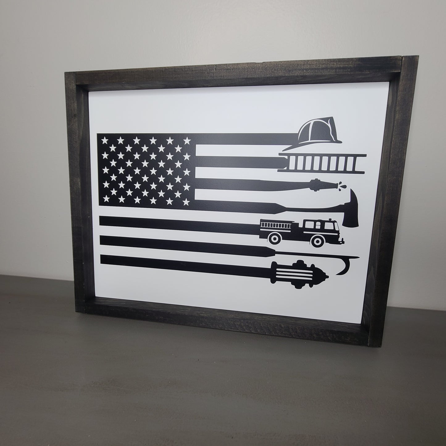 Fireman Flag Sign