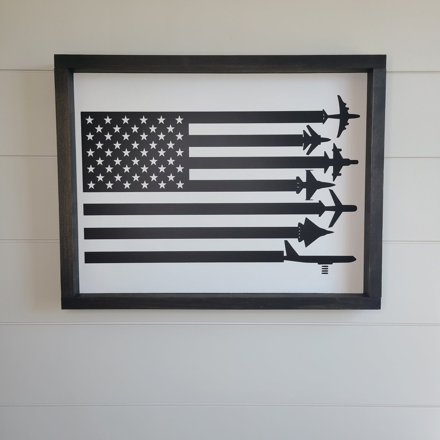 Plane Flag Sign