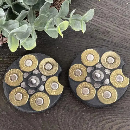 Six Shooter Car Coaster Set