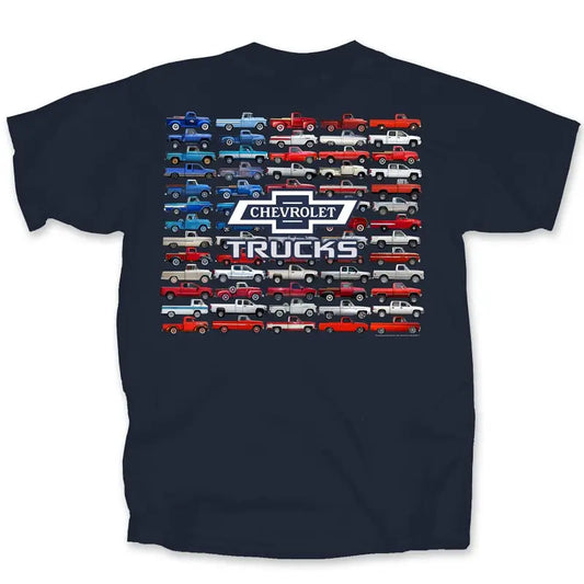Chevy Trucks American Flag Shirt