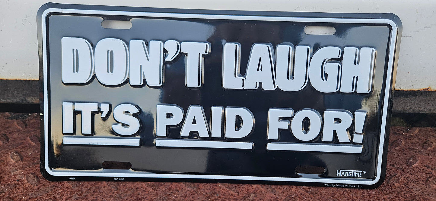 Metal License Plates